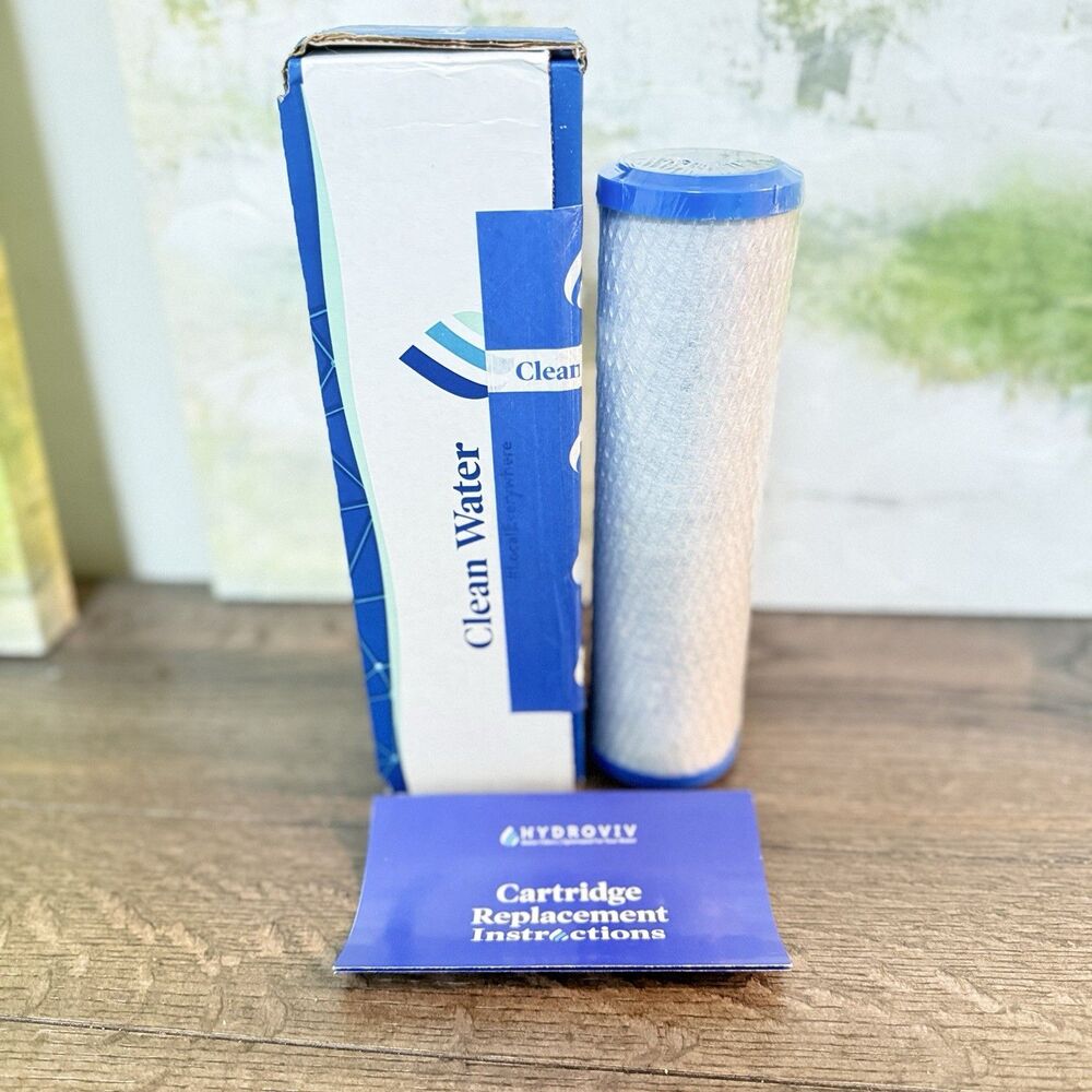 Hydroviv Under-Sink / Refrigerator Water Filter Replacement Cartridge Free Ship